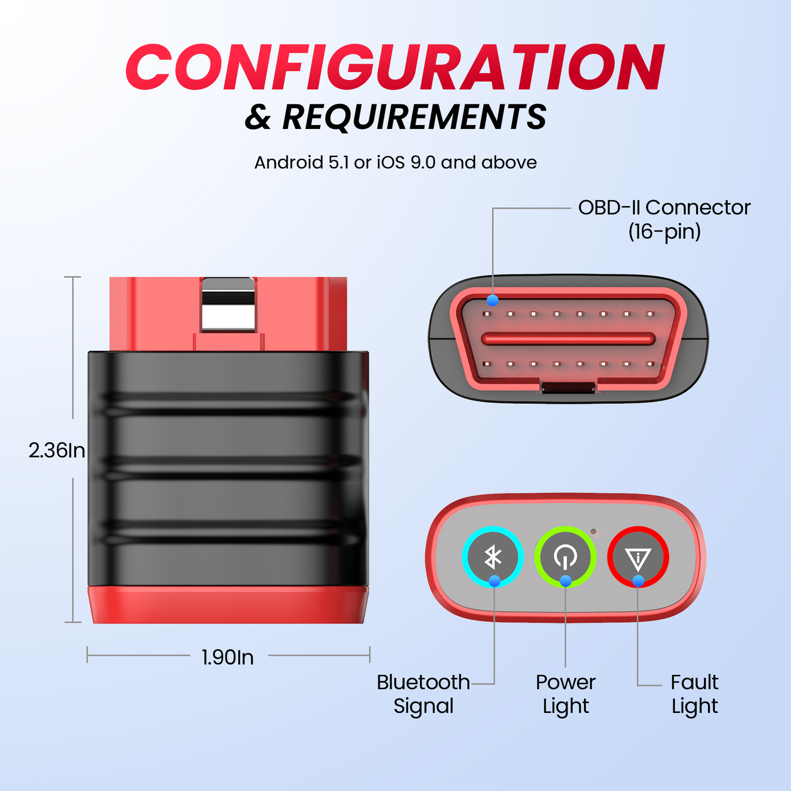 2025 THINKDIAG Mini OBD2 ABS SRS Tool Full System Auto Code Reader Scanner US