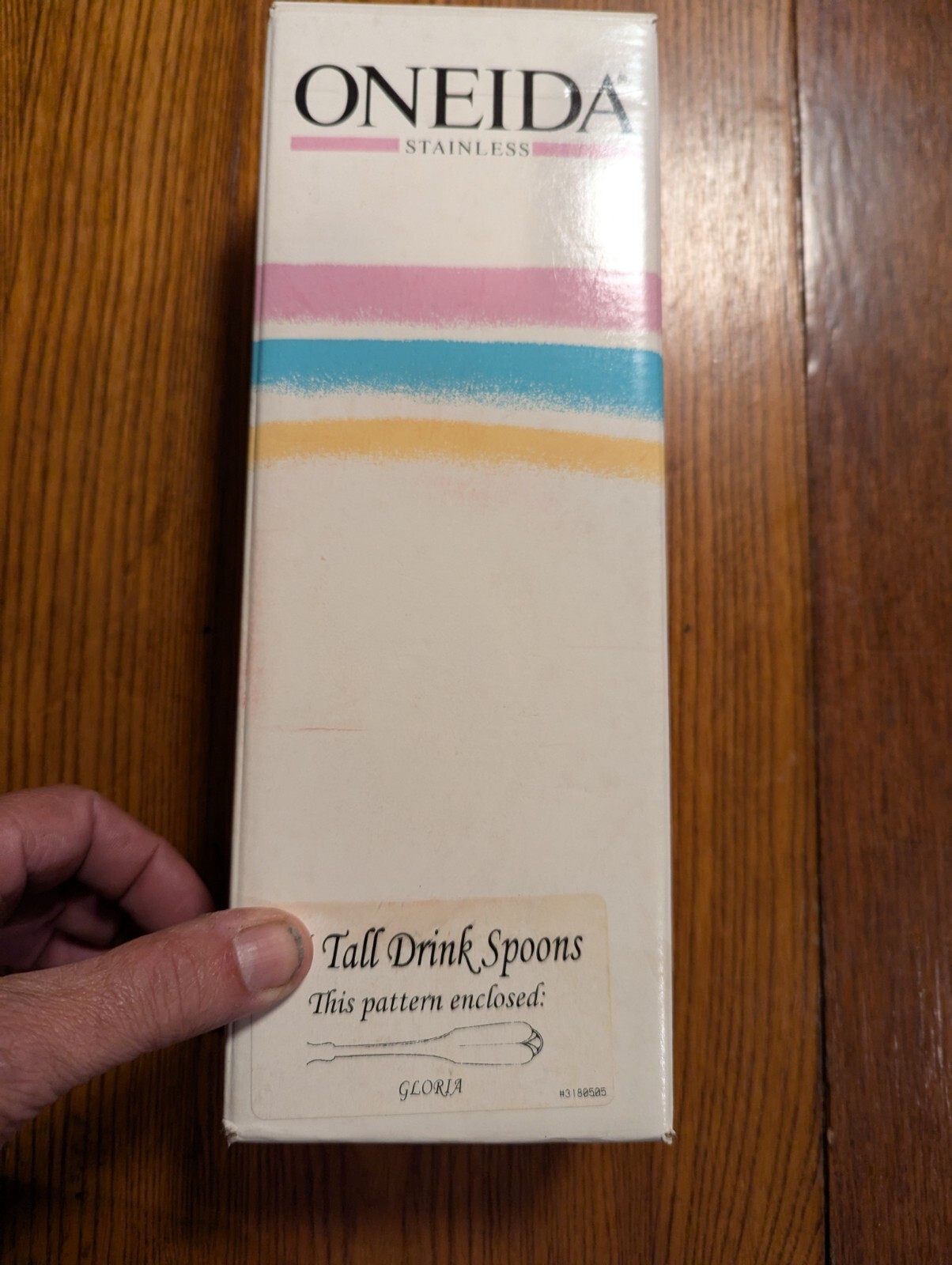 Oneida Tall Drinking Spoons High Quality Stainless Steel Set of 12 New In Box