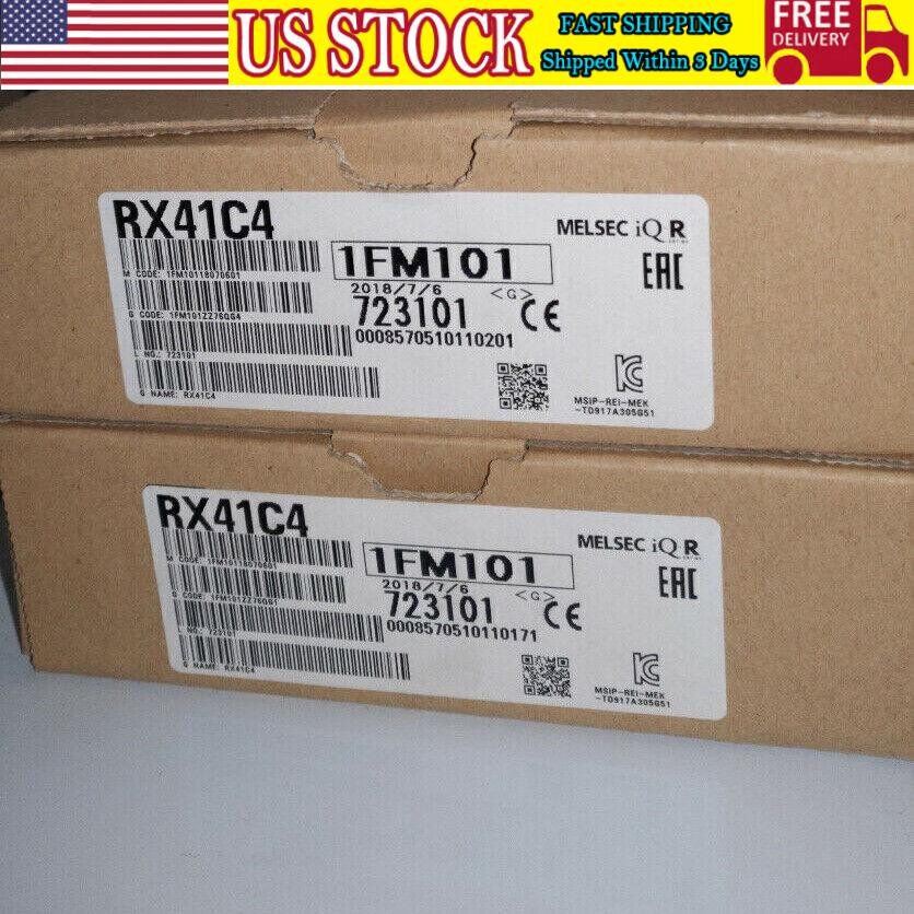 MITSUBISHI RX41C4 PLC Processor Module RX41C4  US Free TAX