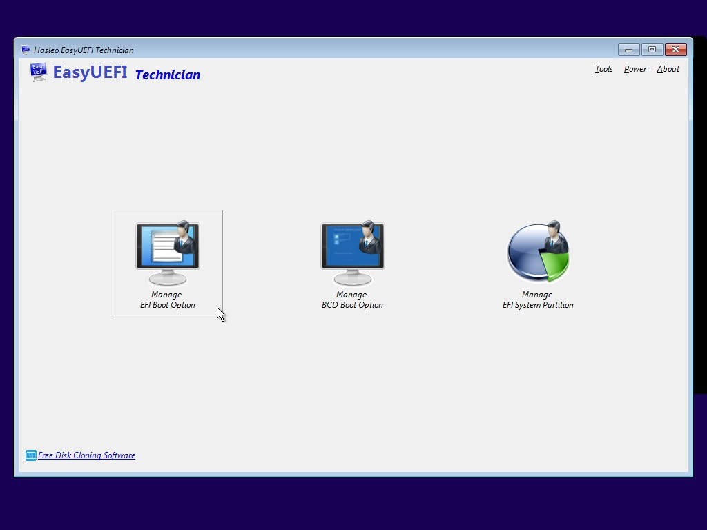 EasyUEFI Technician Edition Bootable DVD/USB