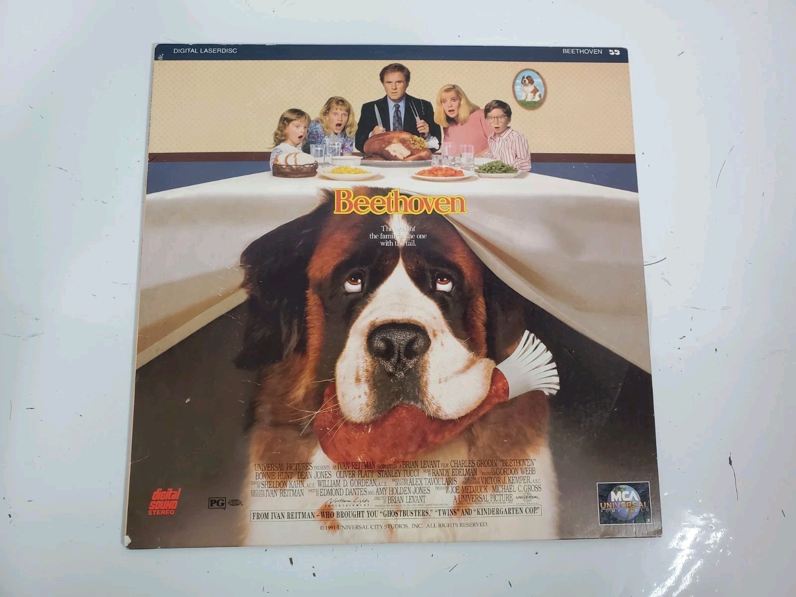 Beethoven Laser Disc LD 1992 - Charles Grodin - MCA Universal - USED