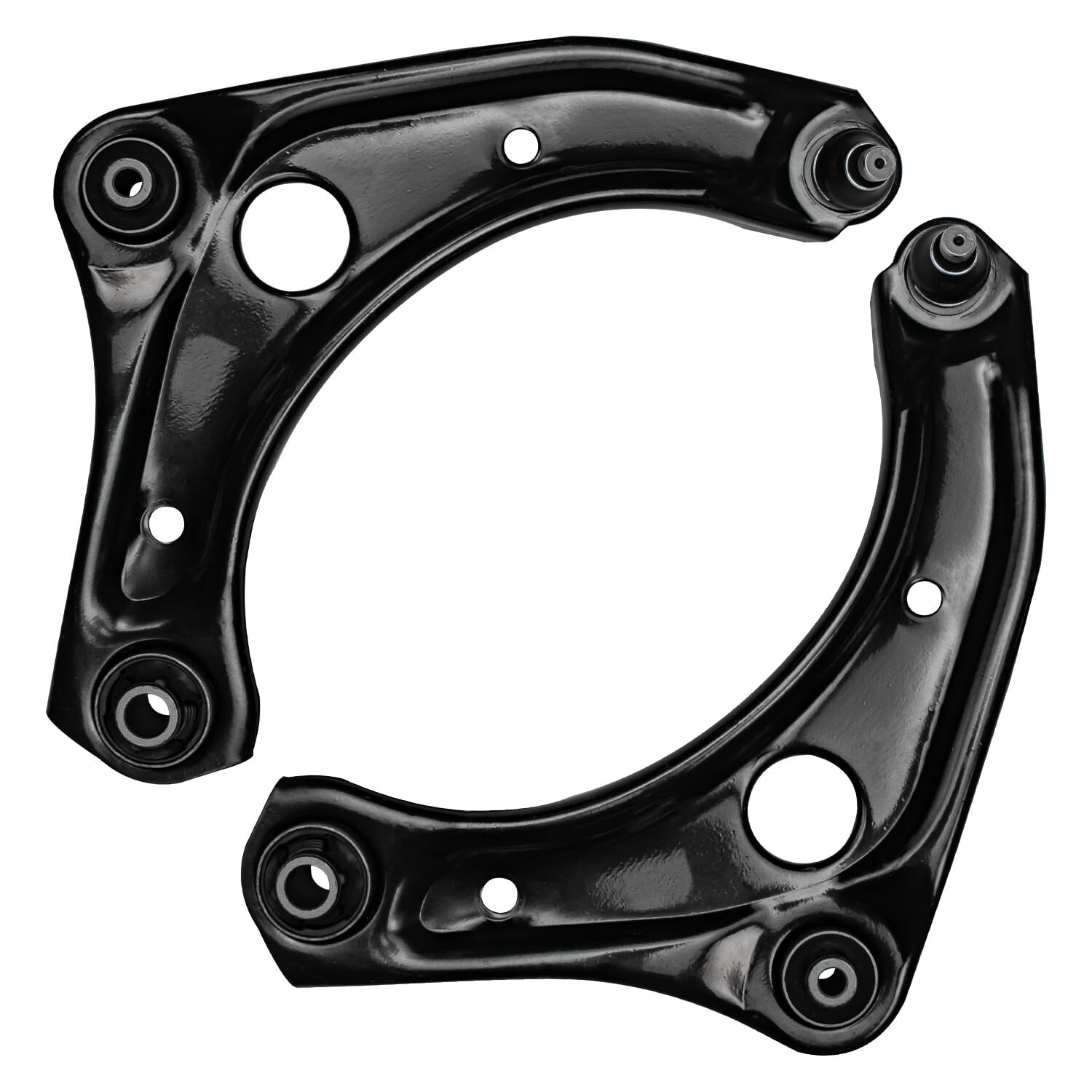 Front Lower Control Arms Sway Bars Tie Rod w/Boot for Nissan Versa Note Micra