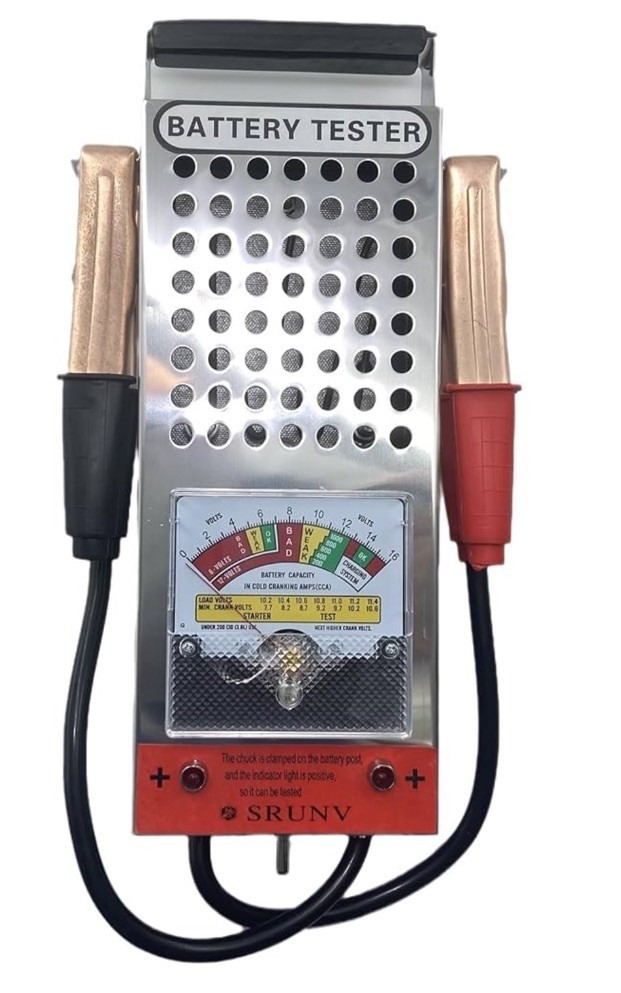 Battery Load Tester, Car Battery Load Tester 6/12V Battery Voltage Tester and...