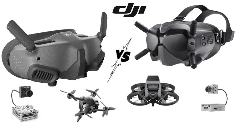 Goggles 2 DJI for Avata, Air 3, Mavic 3, Mavic 3 Pro, 3 Classic, Mini 4 Pro