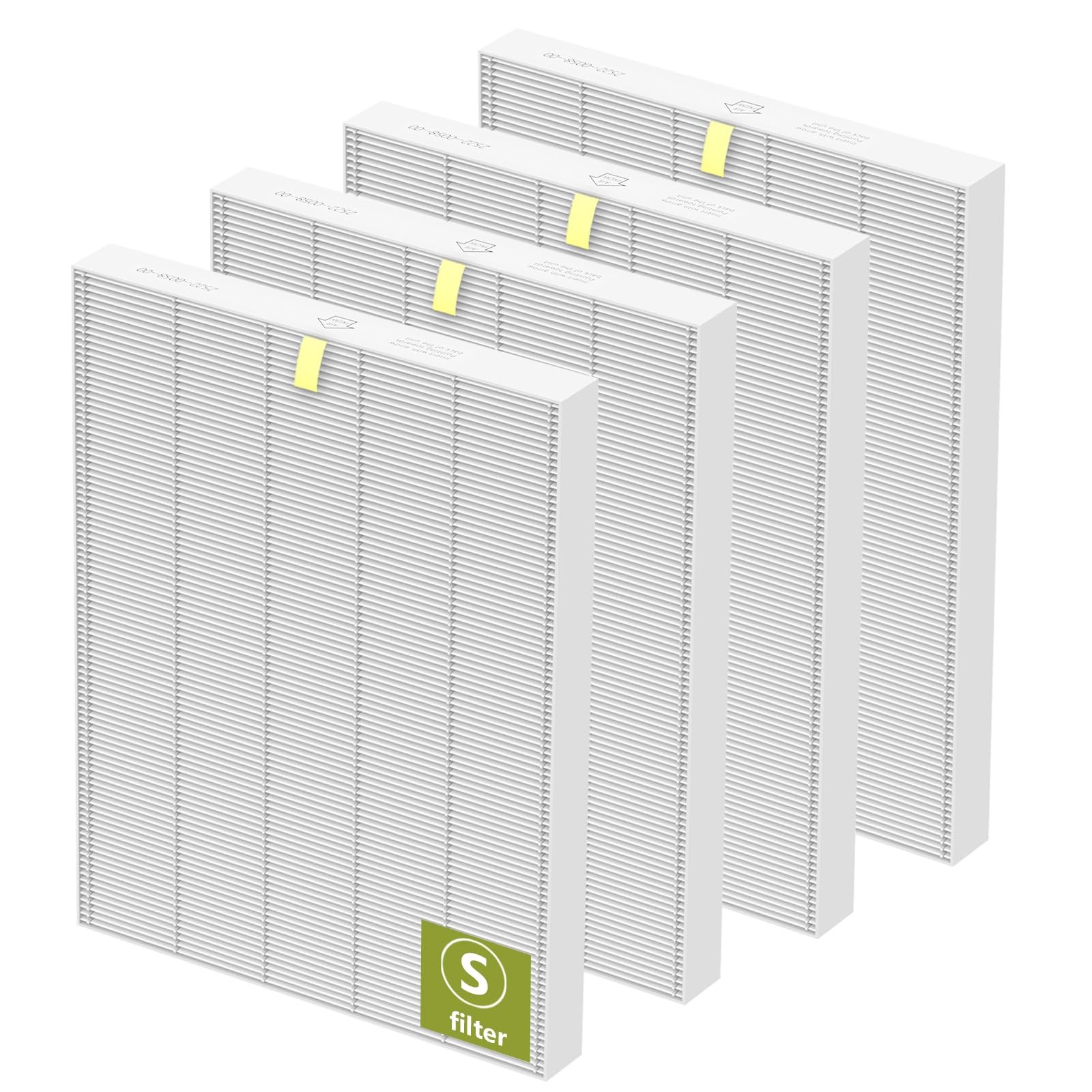 4 Pack C545 True HEPA Replacement Filter for Winix Air Purifier 1712-0096-00