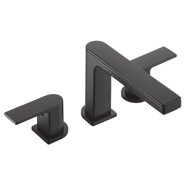 Peerless Xander Roman Tub Trim Kit Matte Black-Certified Refurbished