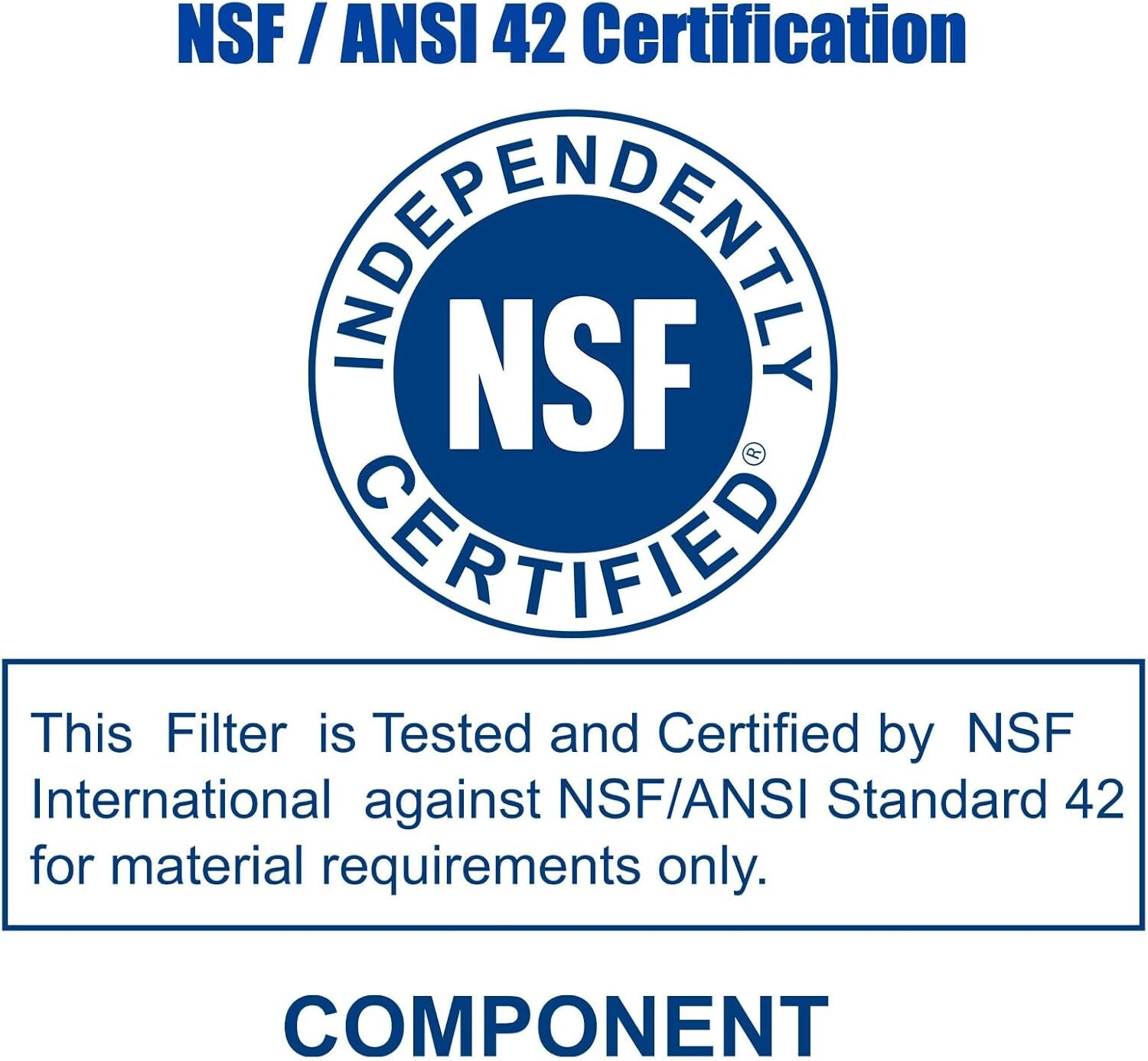 6-Pack RF-9999 Faucet Mount Water Filter Replacement, Reduce 99% impurities, NSF
