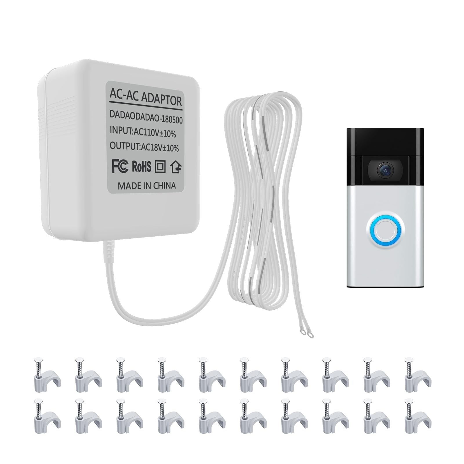 Doorbell Transformer 16-24 vac Ring Video Doorbell...