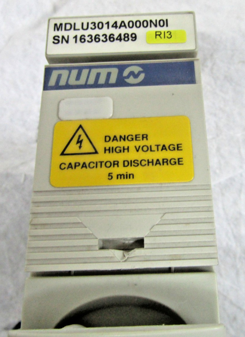 ✌️NUM MDLU3014A000N0I POWER UNIT MODULE NUMDRIVE INPUT 420-720VDC OUTPUT 480VAC