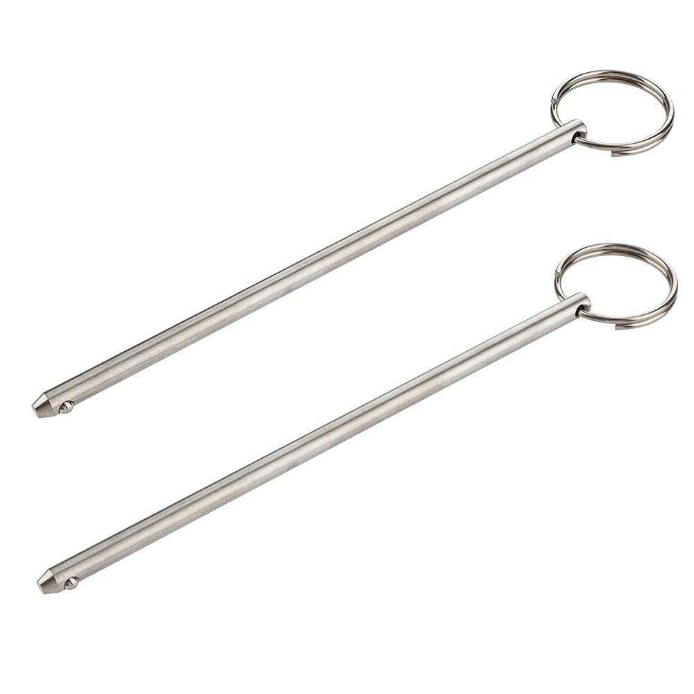 2 Pack Long Quick Release Pin Diameter 0.236"6mm Usable Length 5-3/4"146mm Ov...