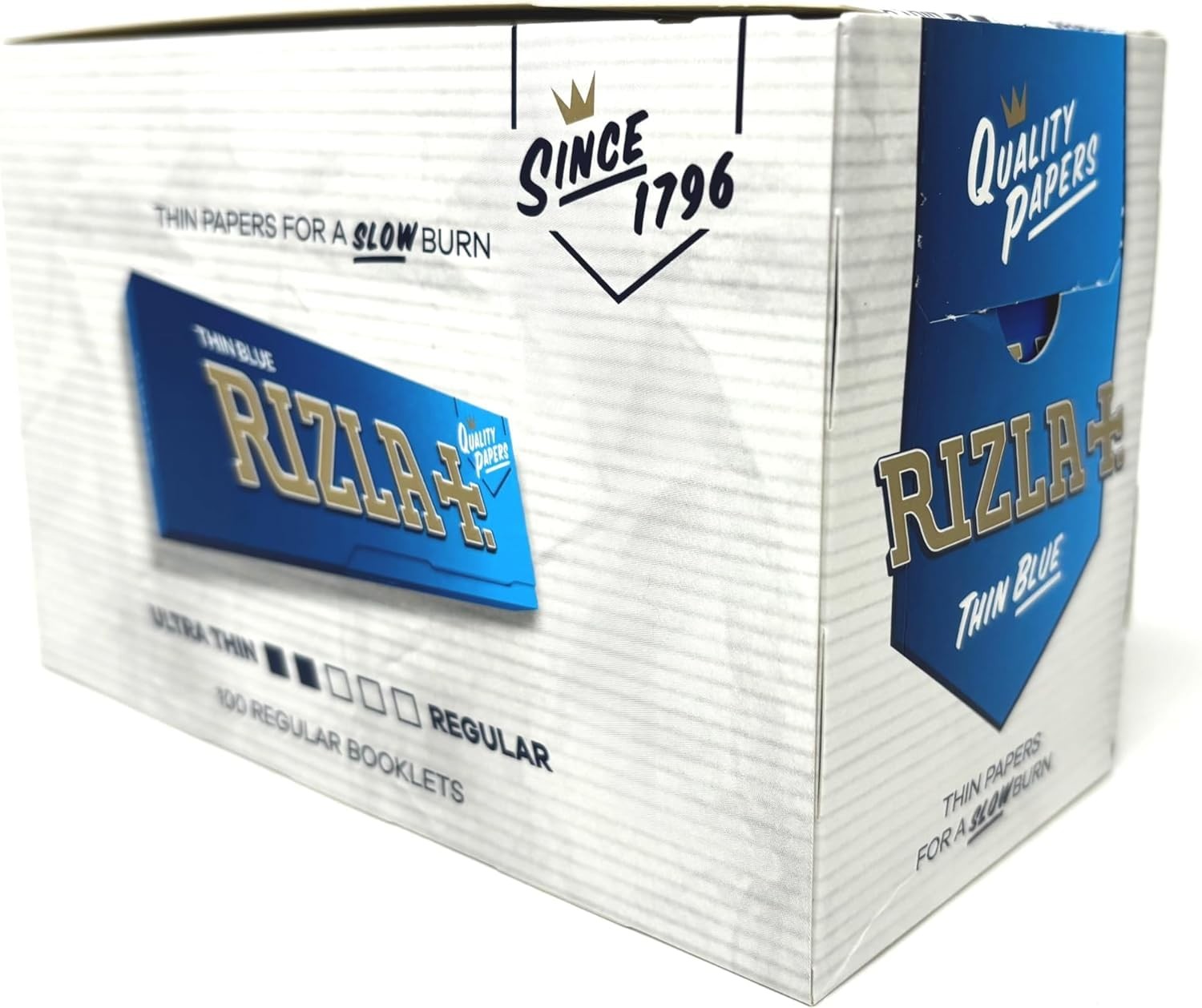 Rizla Blue Regular Cigarette Rolling Papers - 10 Packets
