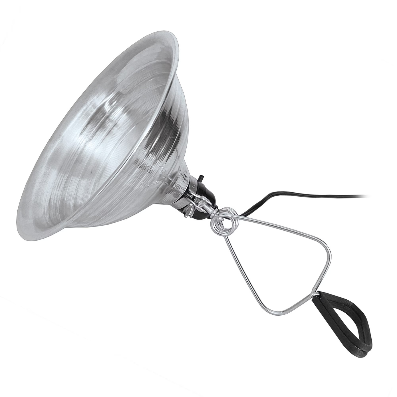 8.5" Clamp Work Light Aluminum Reflector Lamp 150W E26 Socket 6ft Cord Workshop