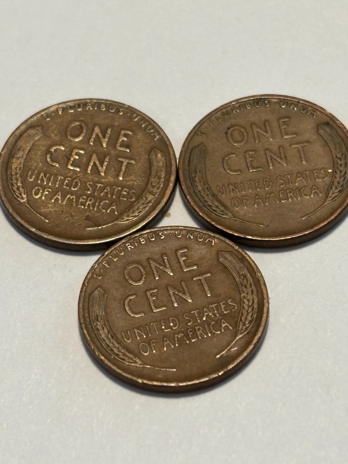 1935 p,d,s lincoln cents 3 coins one price free shipping