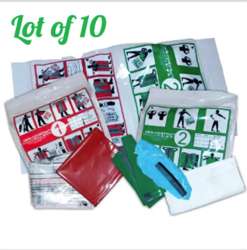 10-Qwik-Cover Plus Pre/Post Decon Dressing Kit Responders POS SECUR-ID Lot  10