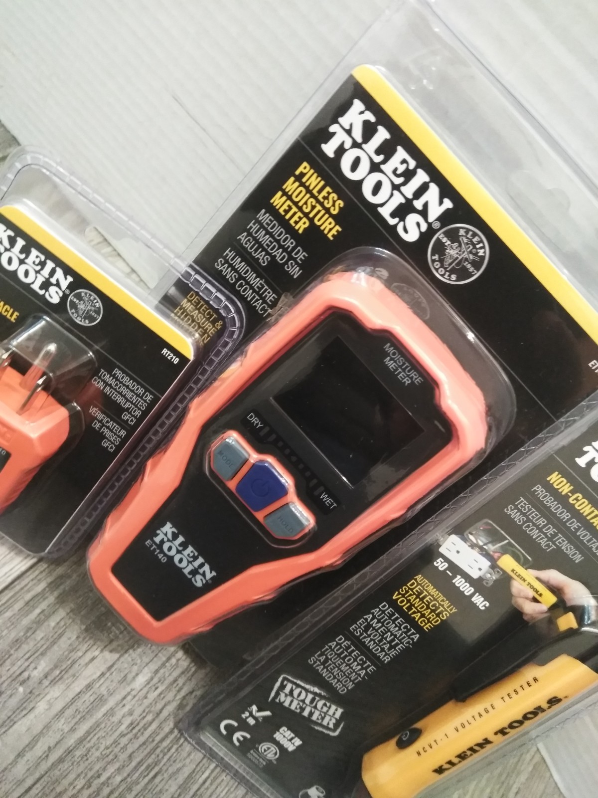 Klein Tools 80023P Tool Set, Home Inspector Tool Kit with Digital Moisture Meter