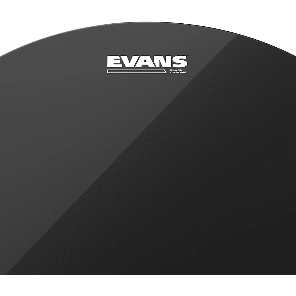 Evans Black Chrome Tom Batter Drumhead 15 in.