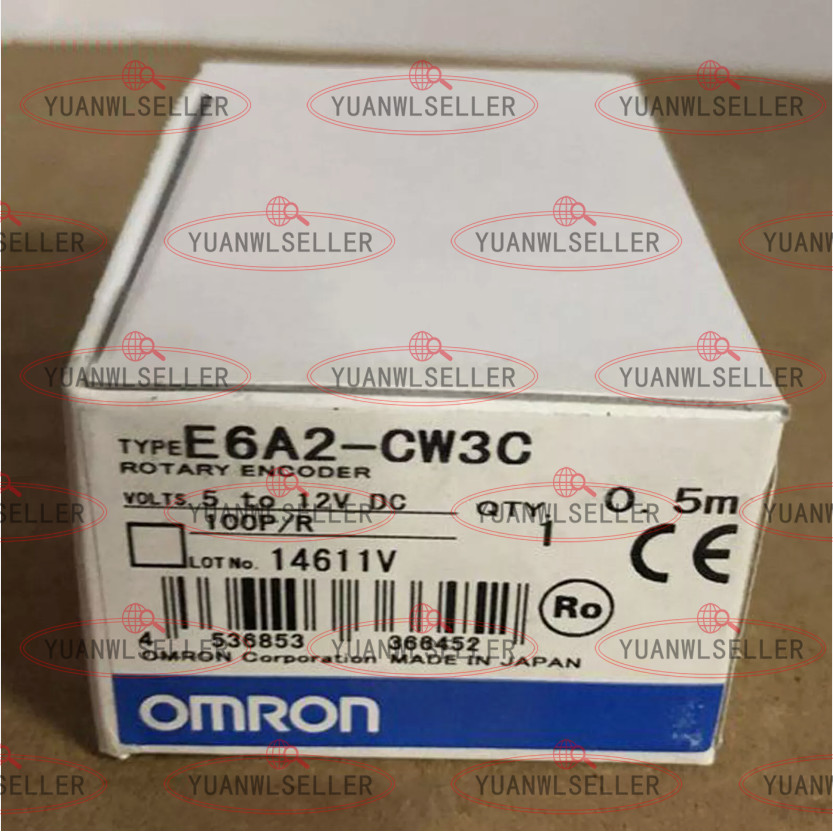 1PC NEW In Box OMRON rotary encoder E6A2-CW3C 100P/R E6A2CW3C