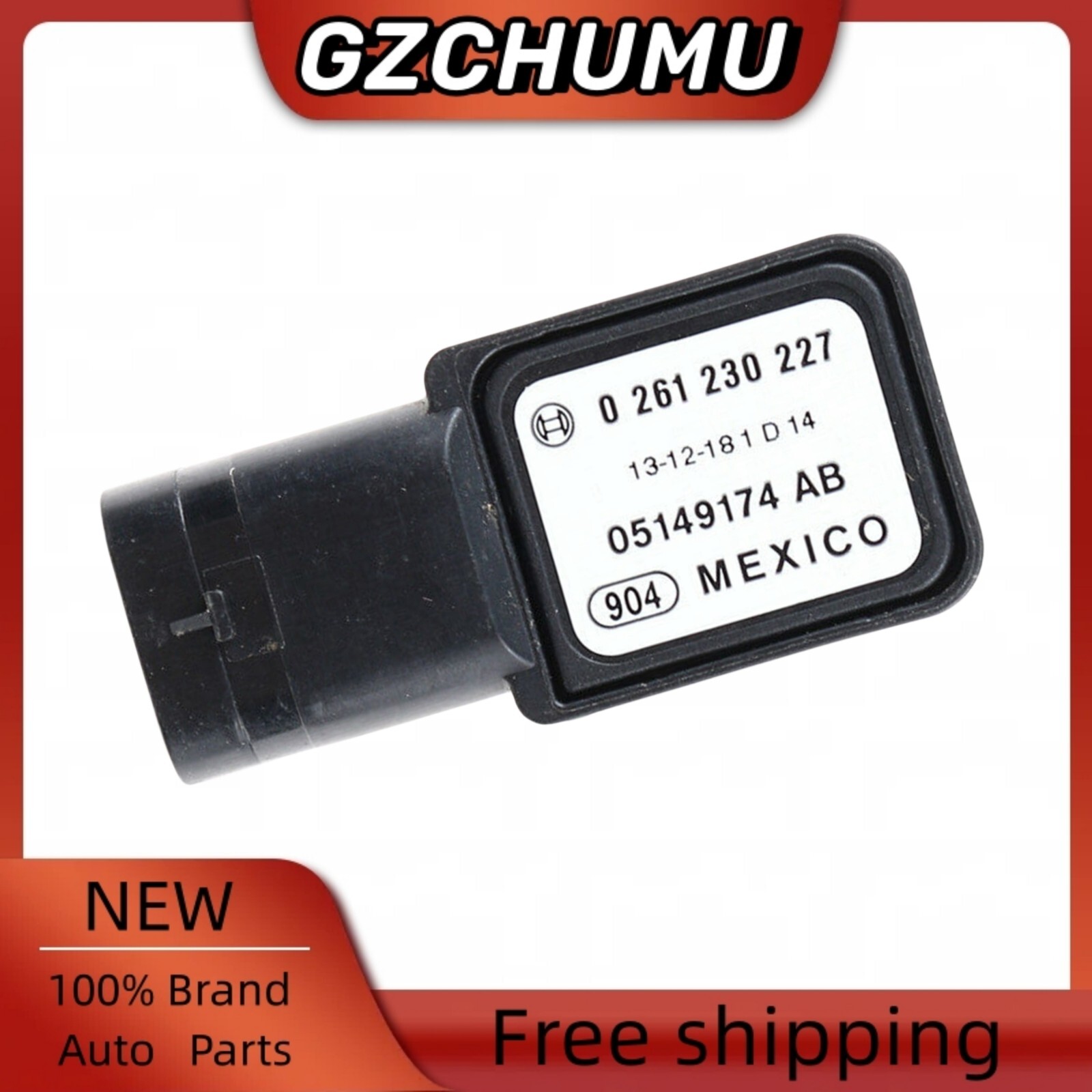 Mopar OEM 5149174AB BOSCH 0261230227 Manifold Absolute Pressure MAP Sensor AS446