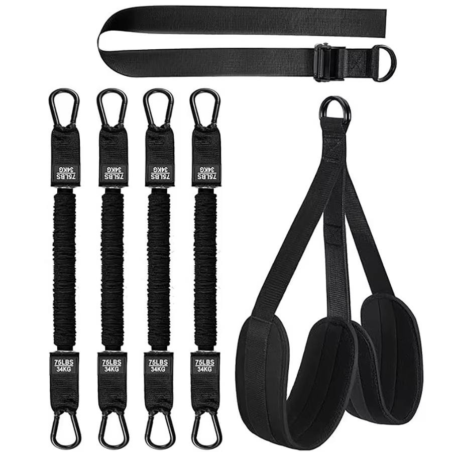 Pull Up Assistance Bands Adjustable Resistance Straps Workout Training Set