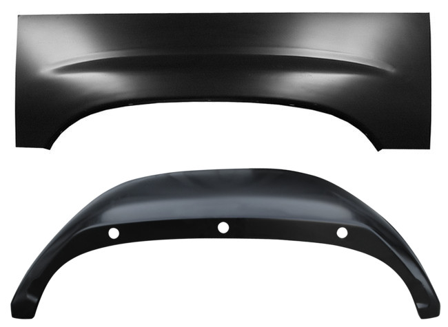 Lh 1999-2006 Chevy Gmc Pickup Upper Rear Wheelarch With Outer Wheelhouse