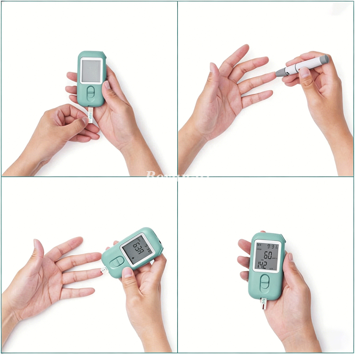 Blood Creatinine Test Meter – Home Kidney Function Checker Kit with 25 Strip