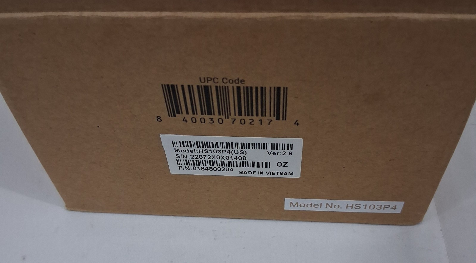 TP-Link Kasa Smart Wi-Fi Plug Mini (4-Pack) Model HS103P4 - NEW Open Box