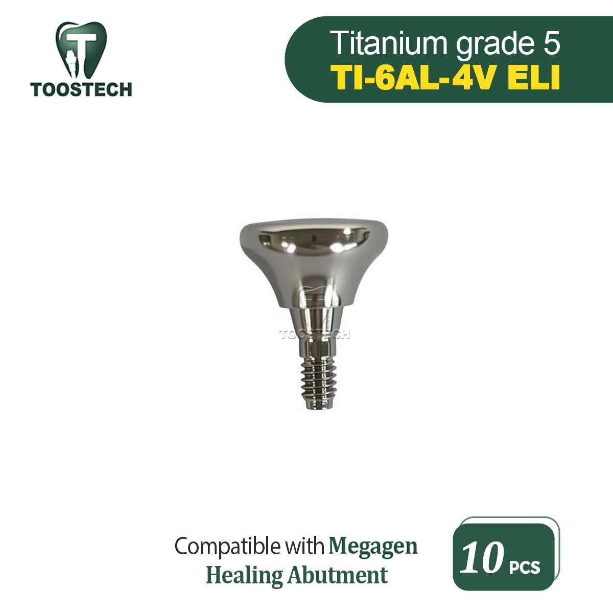 10pcs Dental Healing Abutment Gingiva formers Healing caps fits Megagen Anyridge