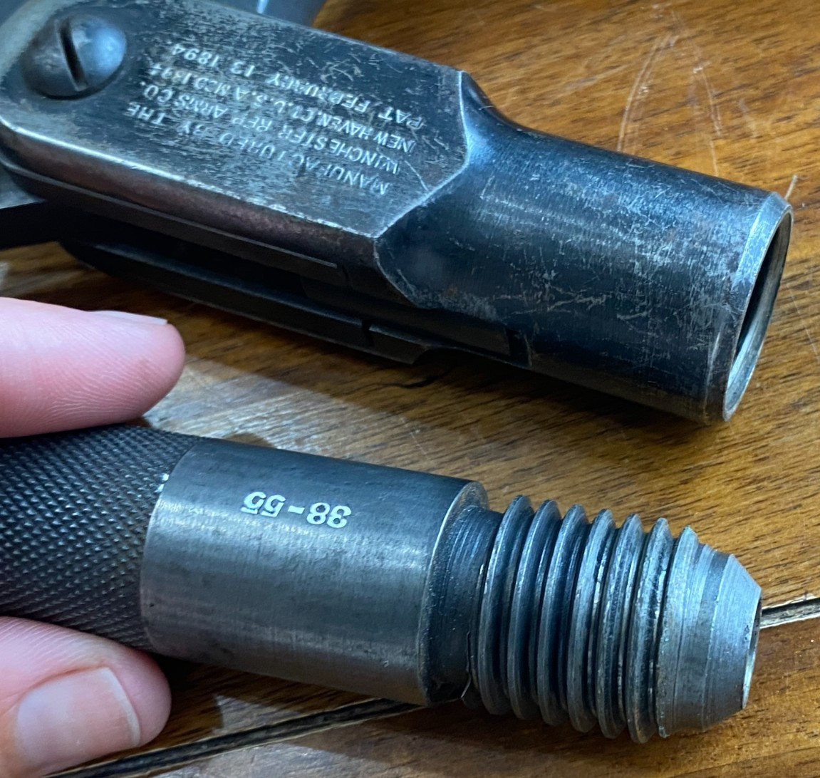 Antique Reloading Press Winchester Model 1894 Reloading Tool .38-55