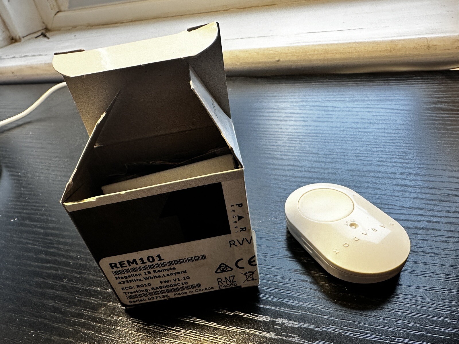 Paradox REM101 - Emergency/Panic Remote Control (Brand NEW & Genuine) 433MHz