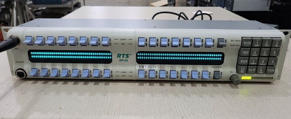 RTS Kp-32 intercom key panel  with power supply