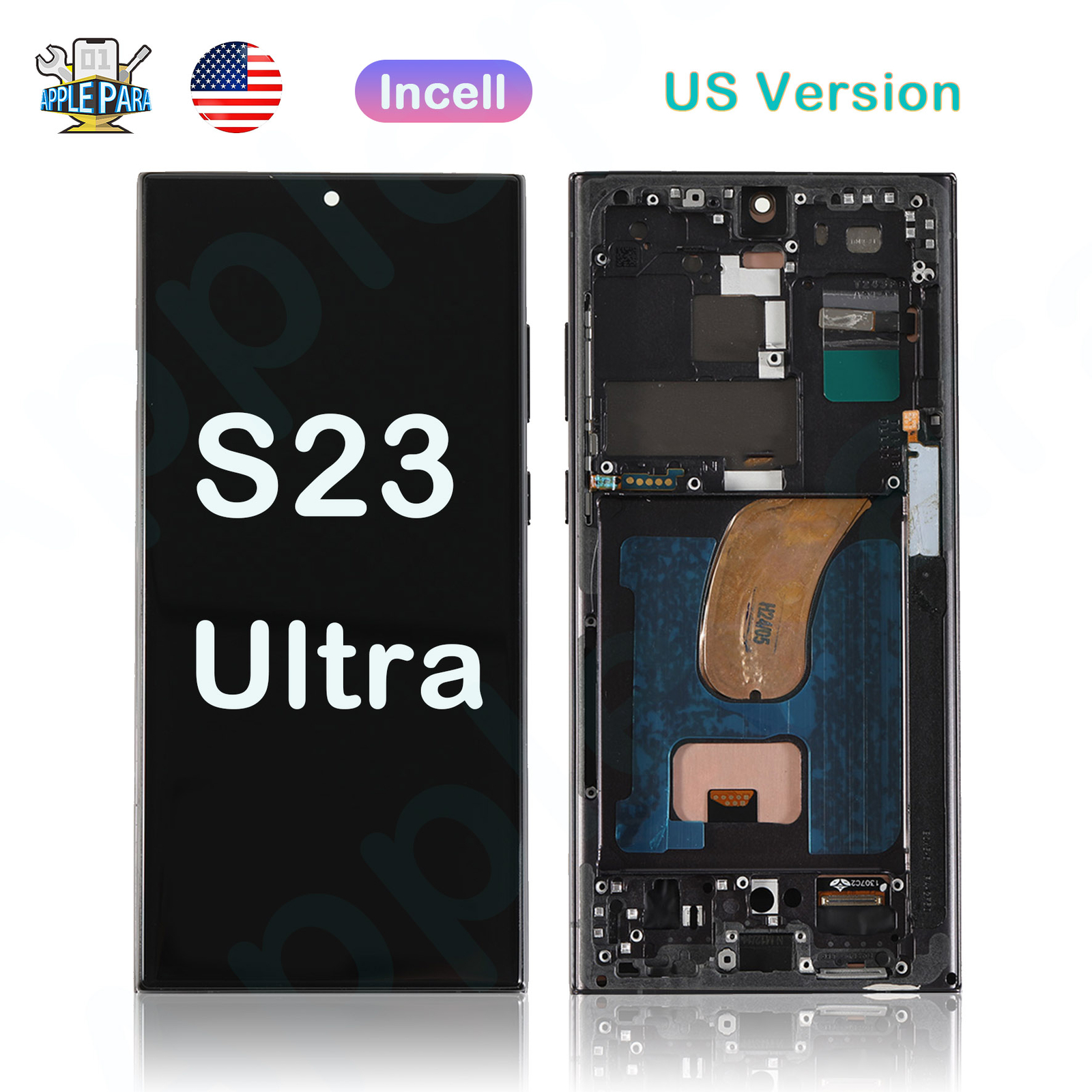 Incell LCD Display Screen Replacement For Samsung Galaxy S23 Ultra 5G SM-S918U/W