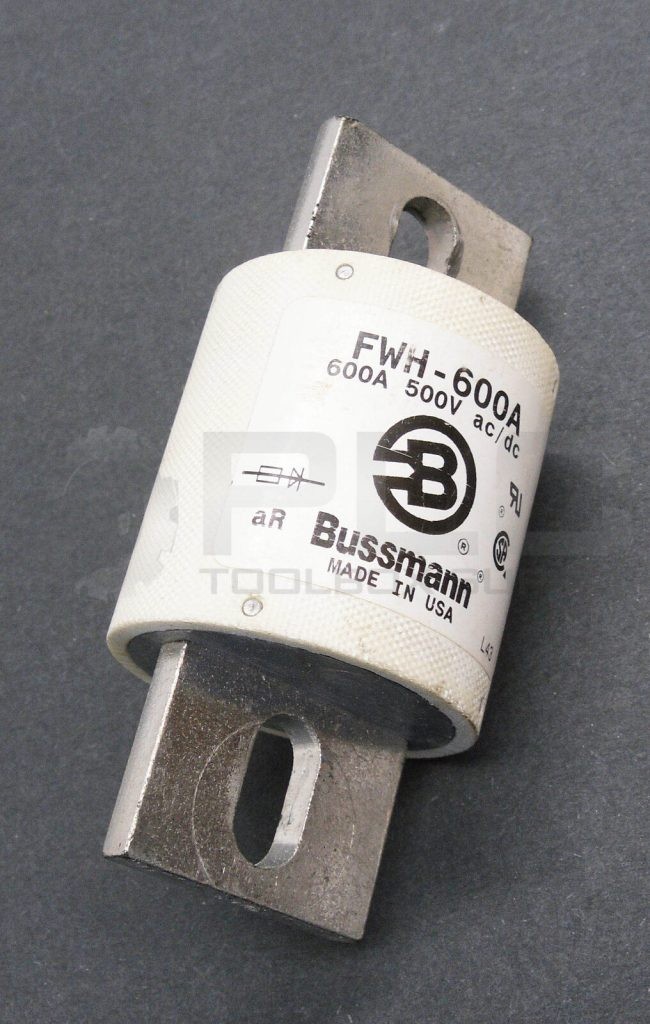 BUSSMAN FWH-600A SEMICONDUCTOR FUSE 600A 500V AC/DC