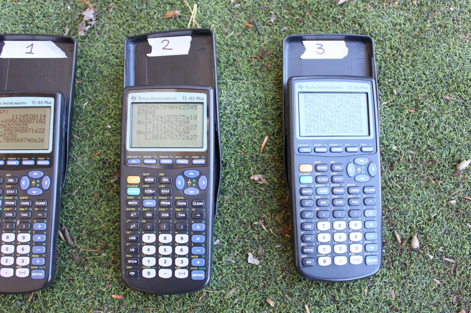 Texas Instruments TI-83 Plus Graphing Calculator, TESTED