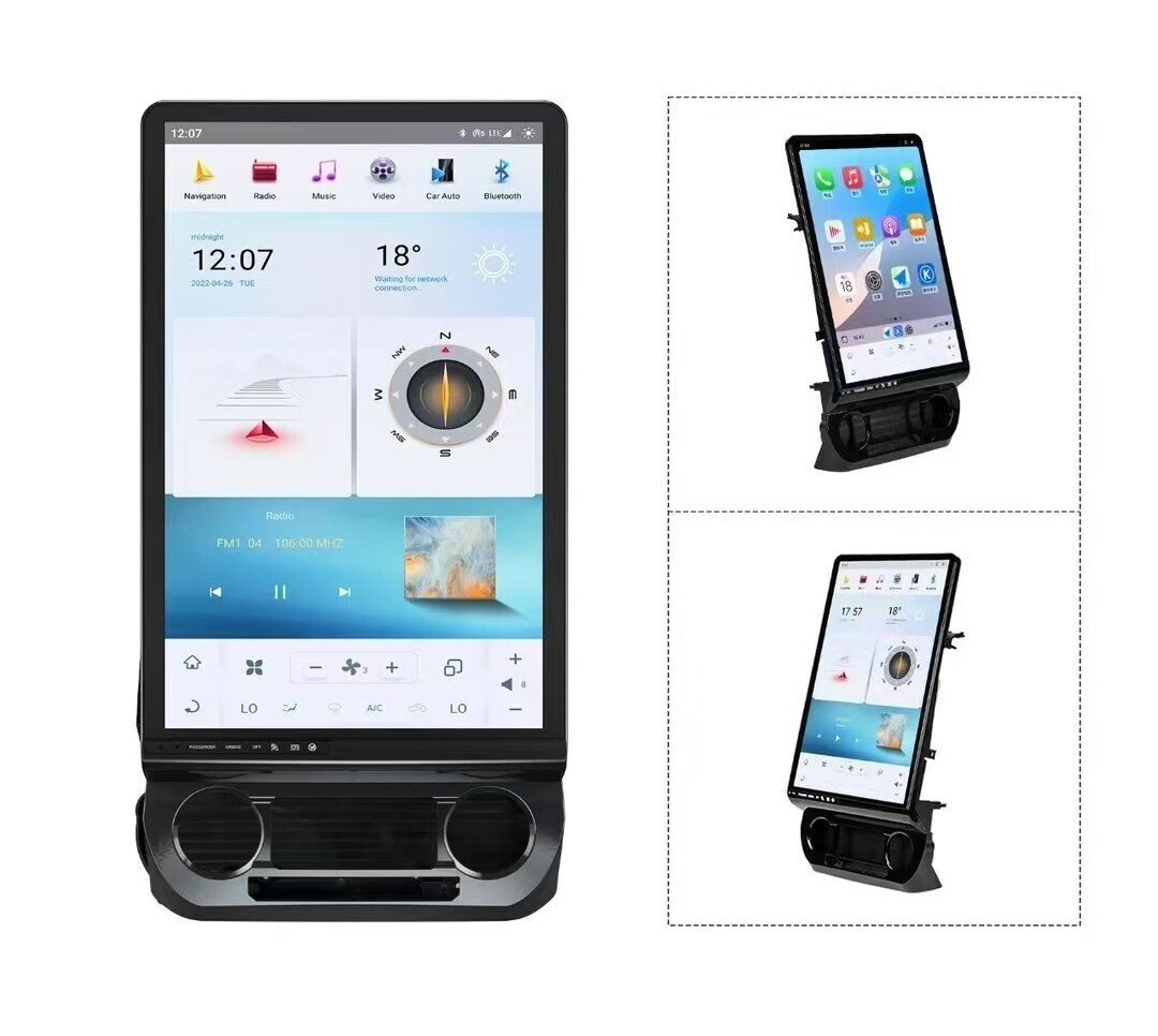 16.8'' Car Stereo Radio Auto Android Carplay 8+128GB For 2015-2021 Ford F-150