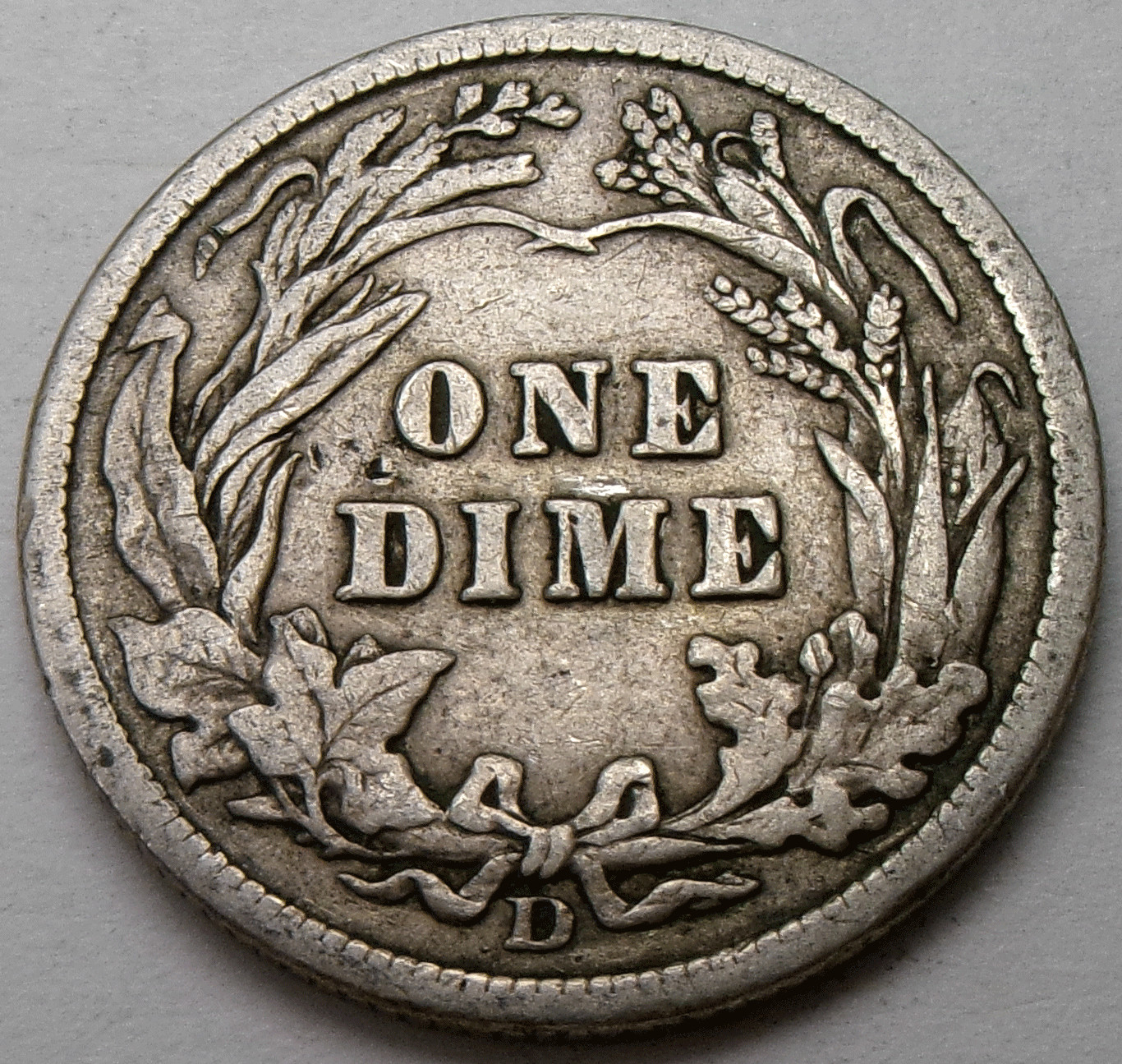1910-D Barber 10¢ Dime