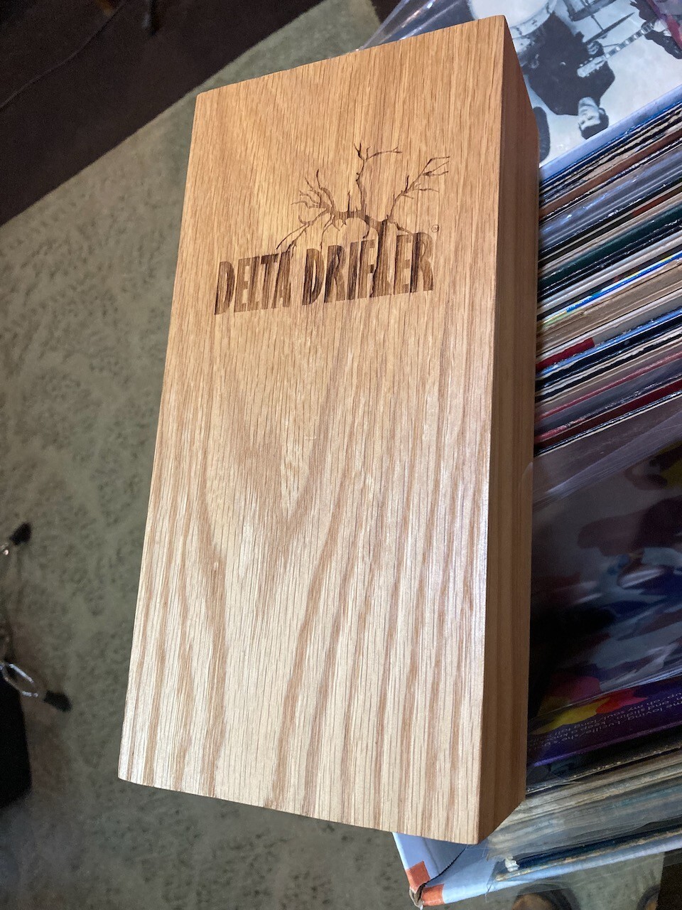 Delta Drifter ANALOG Stomp Box Bass Drum substitute 1/4" output