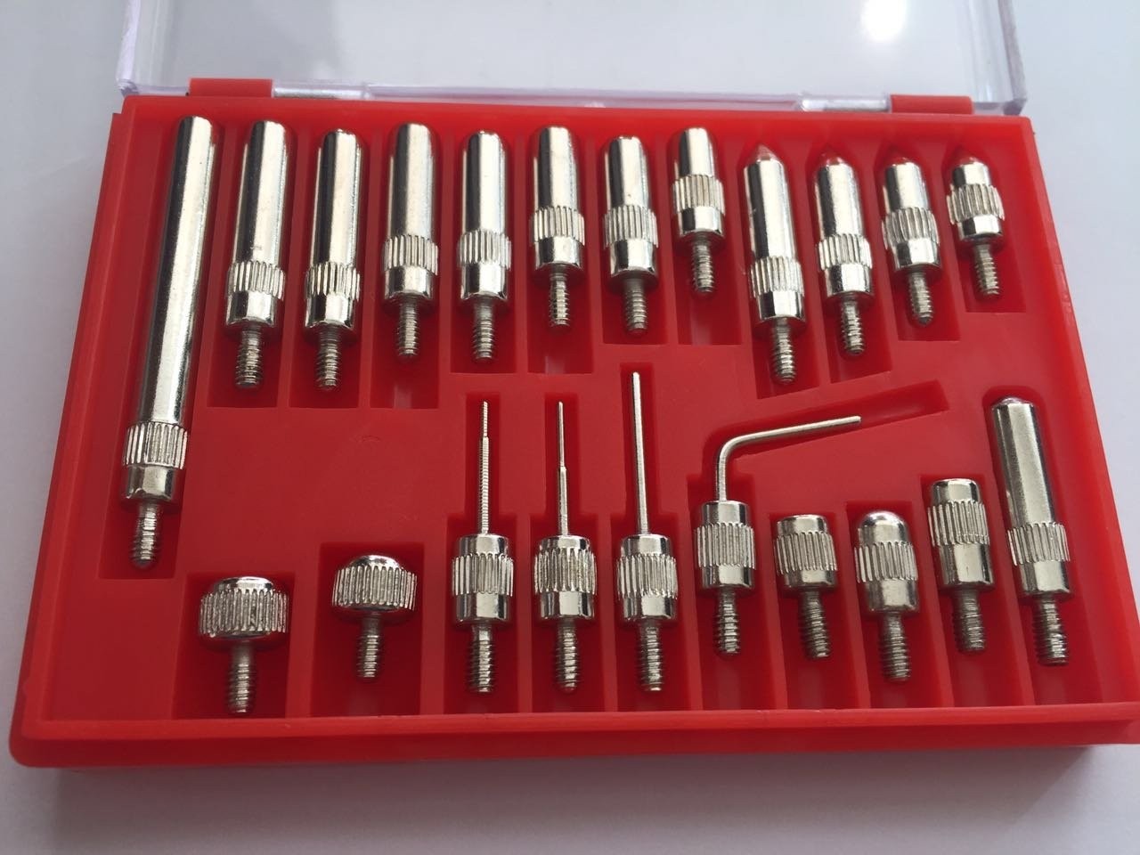 22 Piece Dial & Electronic Indicator Point Setinch Thread 448
