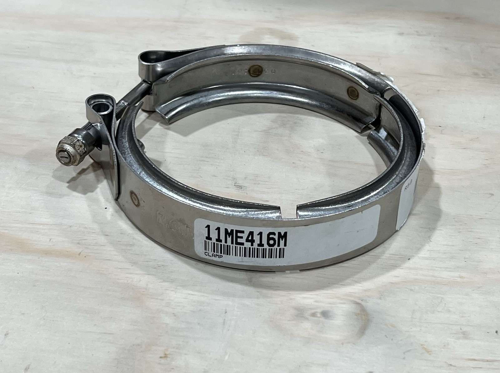 Genuine Mack 11ME416M  V Band Exhaust Clamp New old Stock