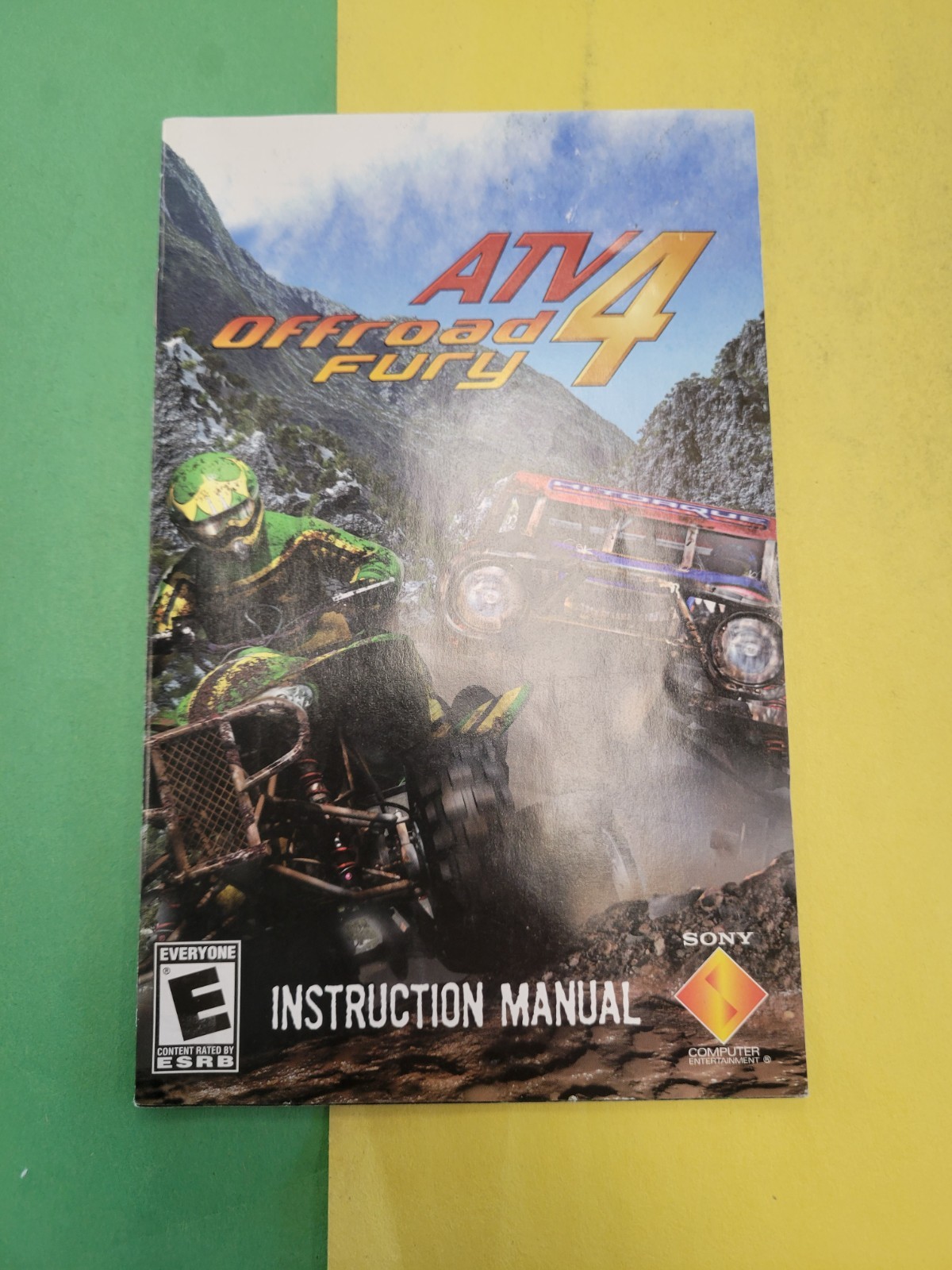 ATV Offroad Fury 4  |  PS2   |  Manual Only