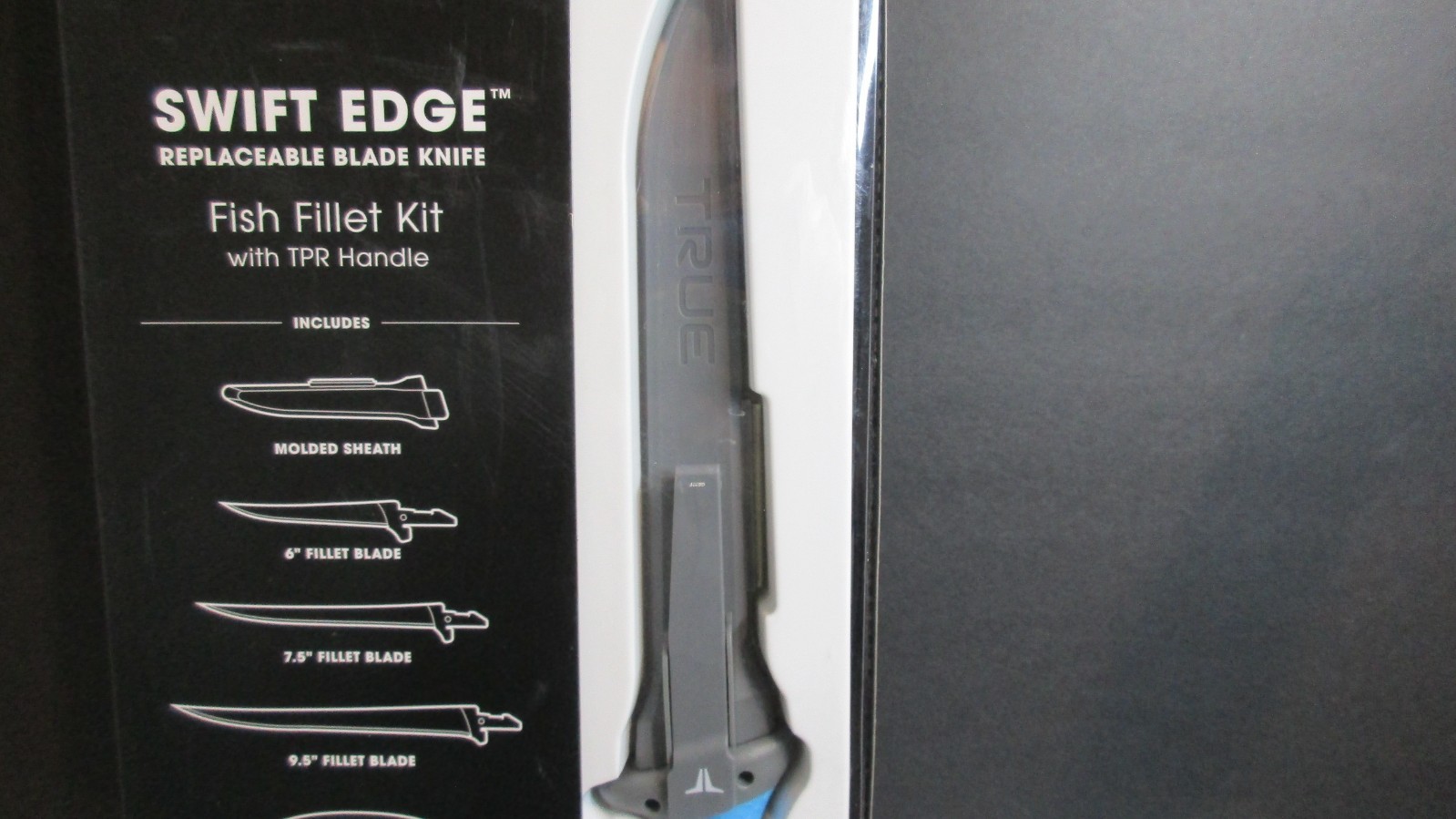 True Fish Fillet Kit multiple Blades and Case