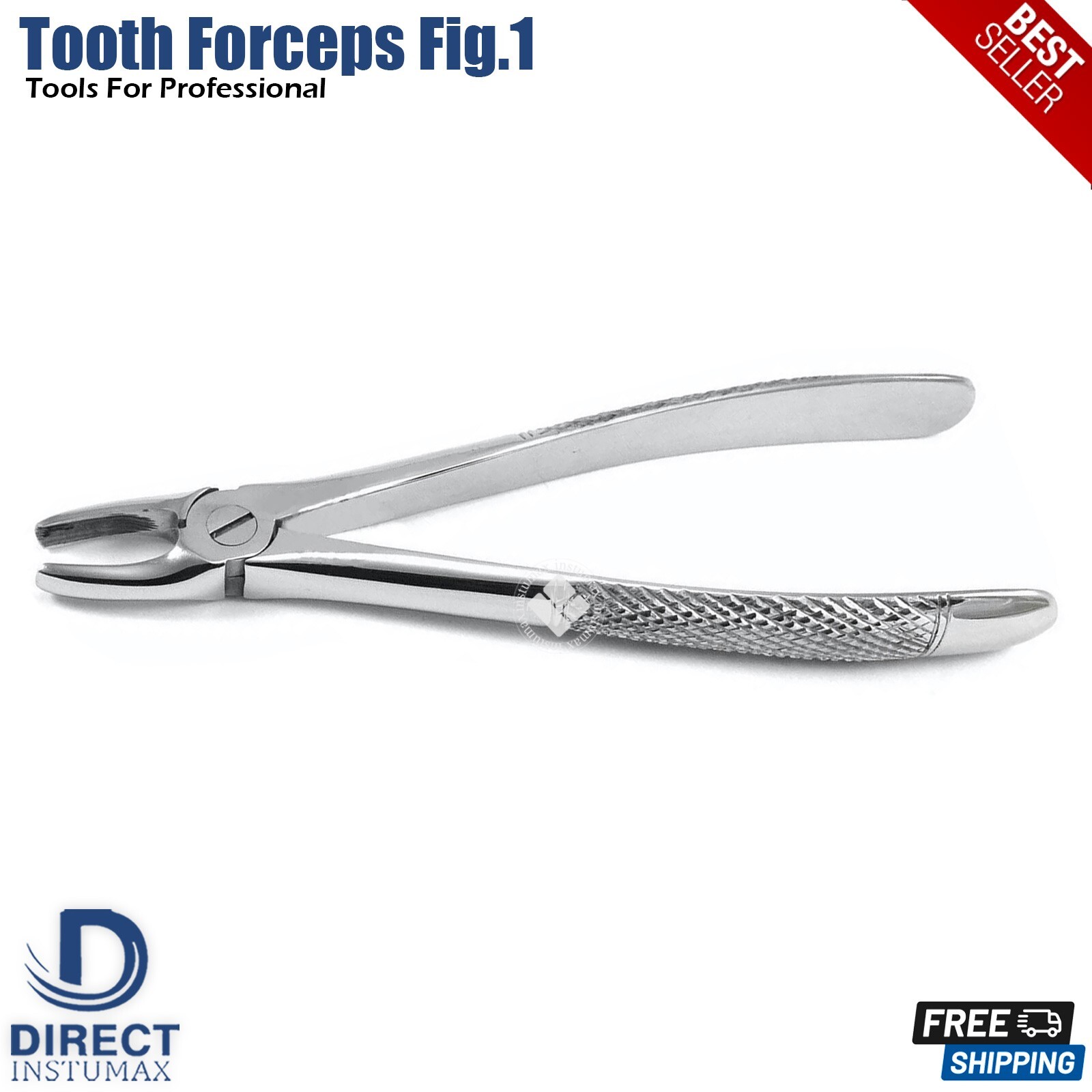 Dental Extracting Forceps Fig.1 Upper Incisors Surgical Tooth Extraction Forceps