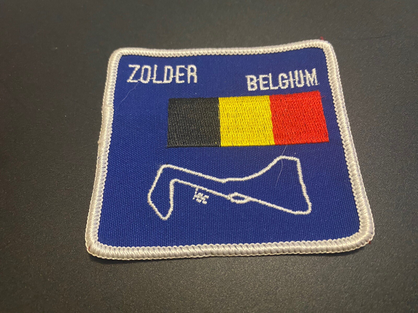 VTG F1 ZOLDER Grand Prix Belgium Sew On Patch
