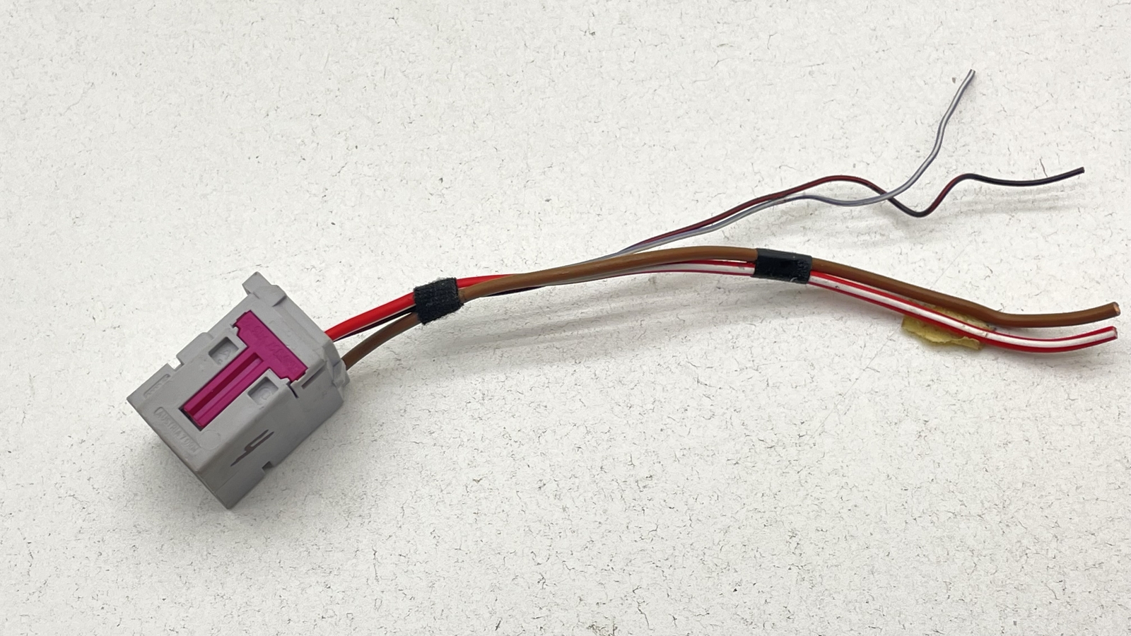 VW Audi Porsche Wiring Harness Plug Connector 4 Wire Pigtail OEM #4F0937743C