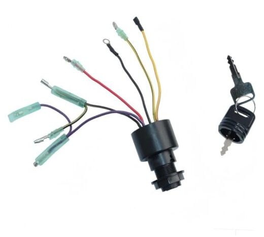 87-17009A5 Boat Ignition Switch Ignition Switch W Key for Mercury 87-17009A5