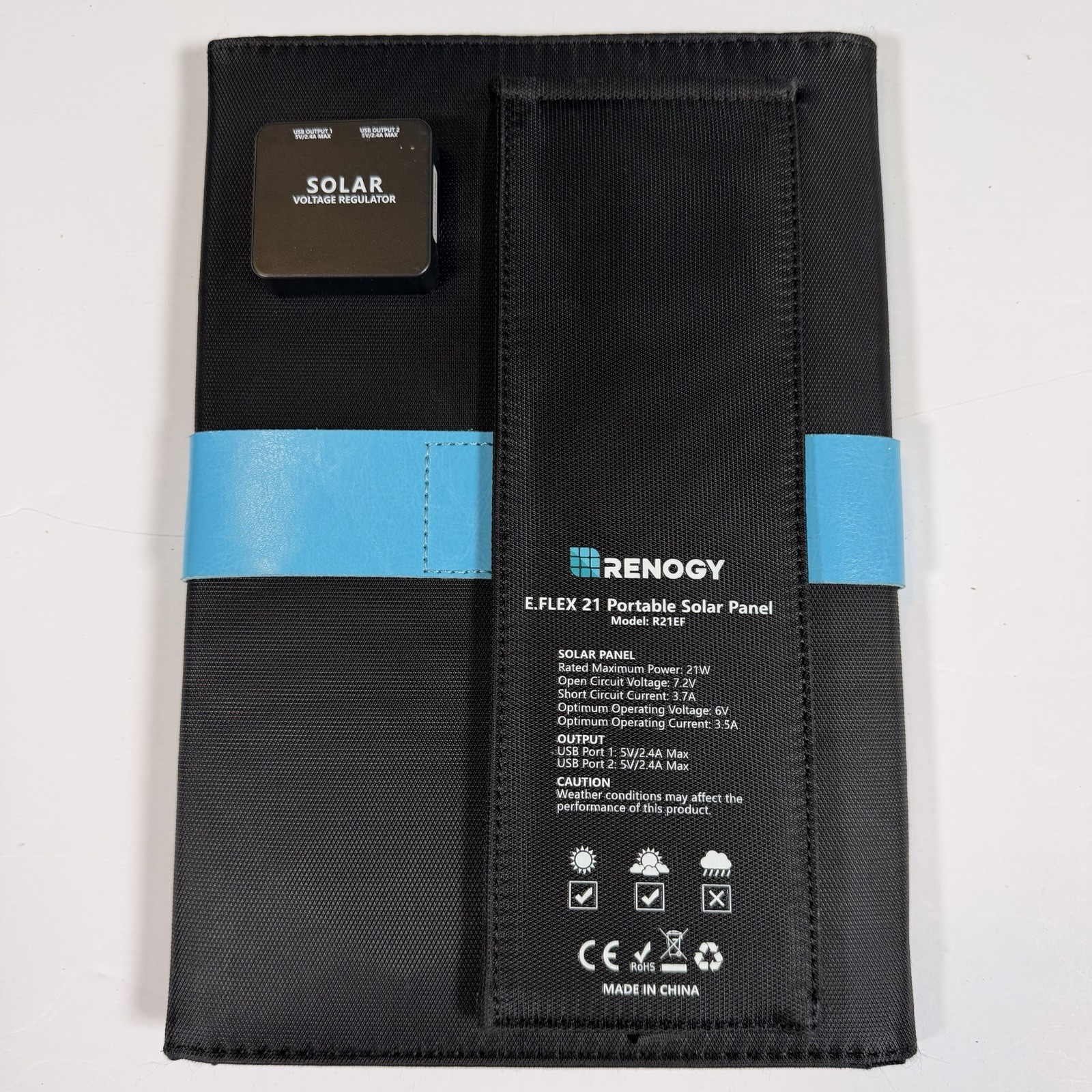 Renogy E.FLEX 21 Portable Solar Panel (R21EF-US)