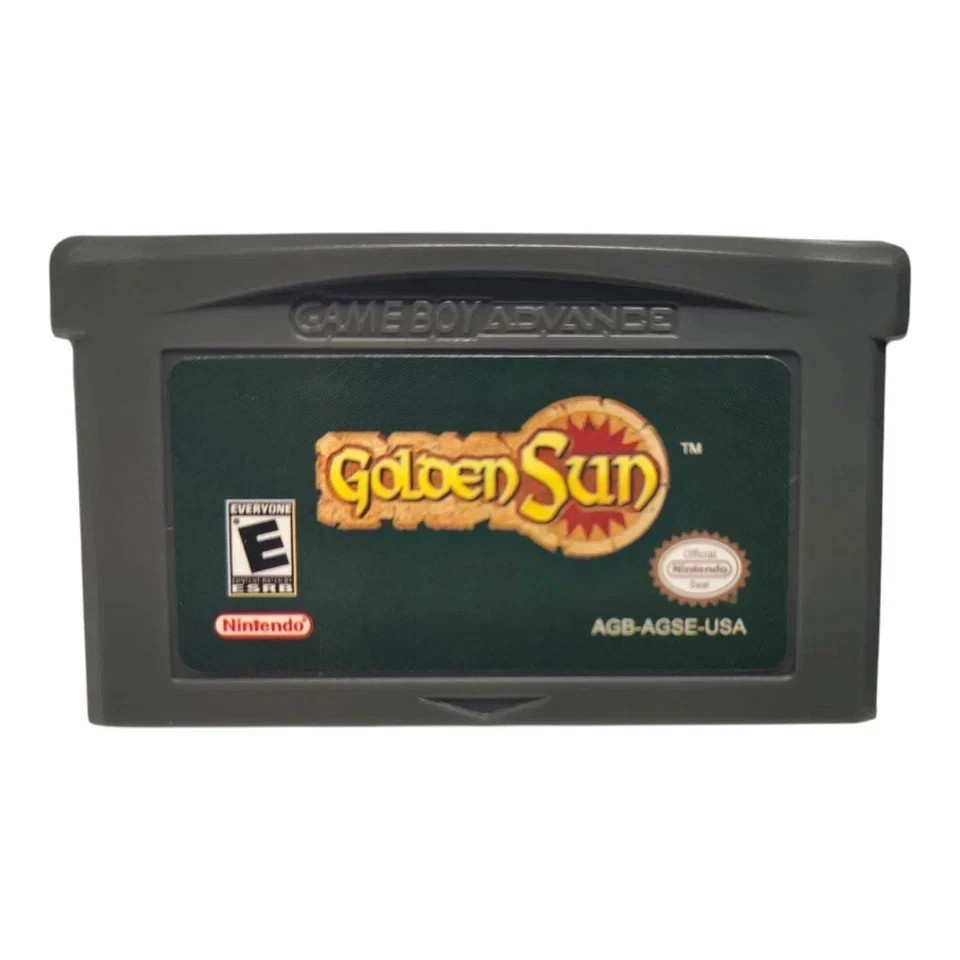Golden Sun For Game boy Advance GB-GBA-NDS Fast Shipping 2002
