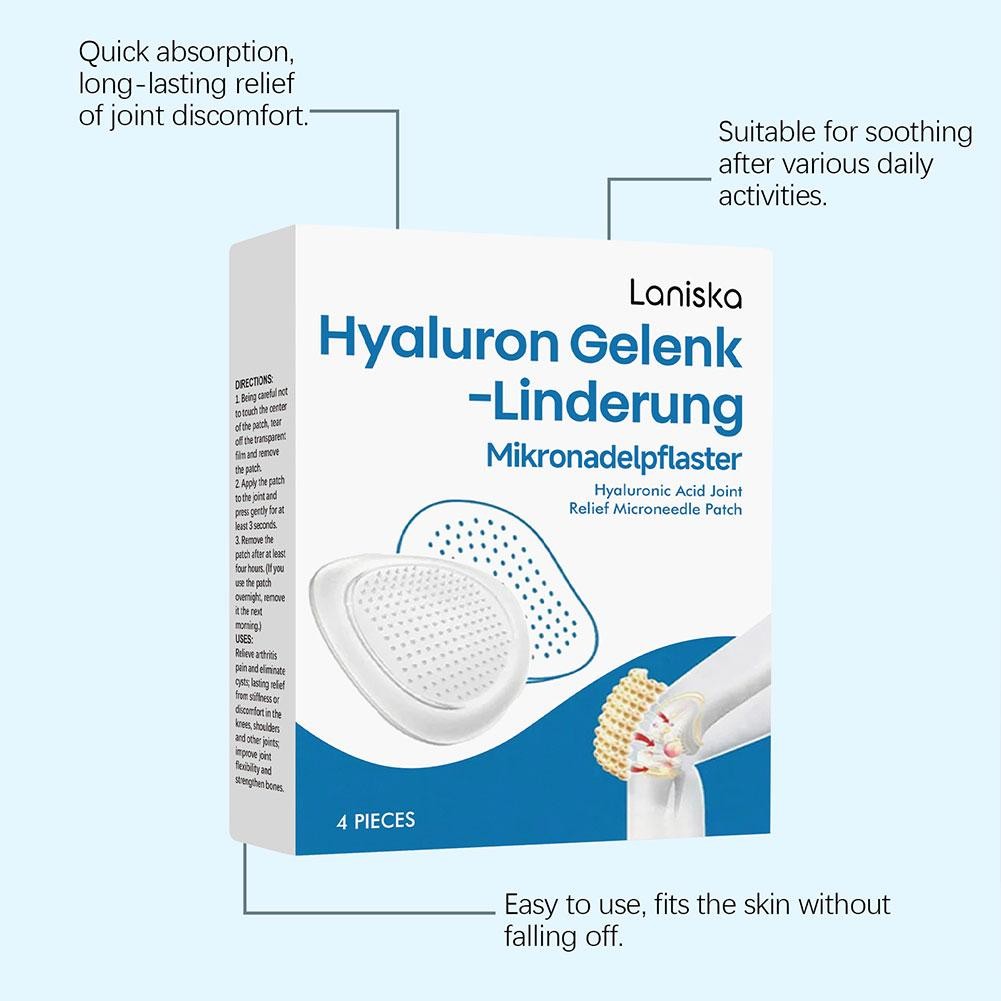 Joint Soothing Microneedle Patch Hyaluronic Reduces Joint Pain Patches PSM US .