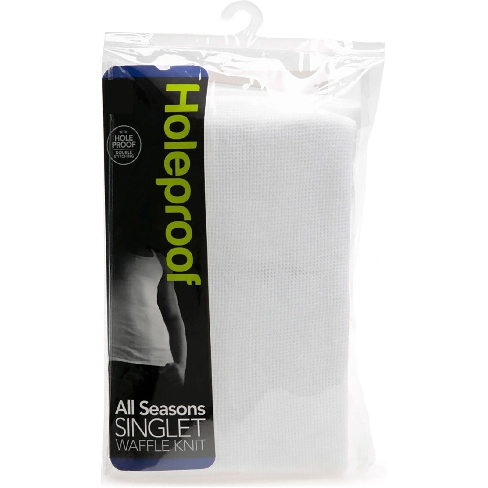 Holeproof All Season Waffle Knit Men Athletic Singlet Tank Top Undergarment Vest