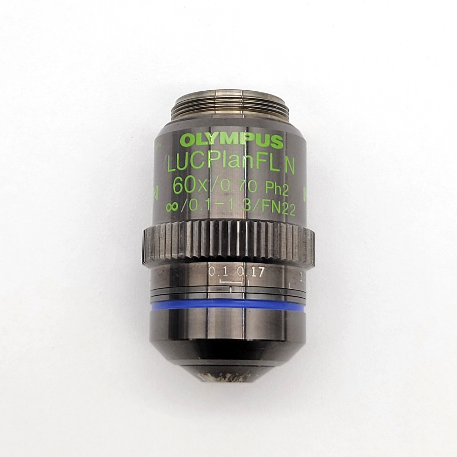 Olympus Microscope Objective LUCPlanFL N 60x Ph2 with Correction Phase Contrast