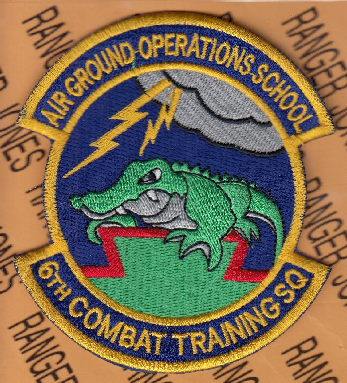 USAF Air Force Air Ground Operations School AGOS 6th Combat Trng Sq ~4" patch